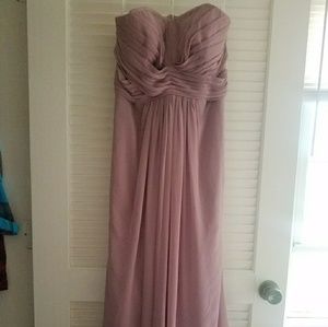 Bridesmaid dress from David's Bridal